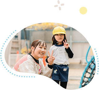 学生アルバイトとして働く様子